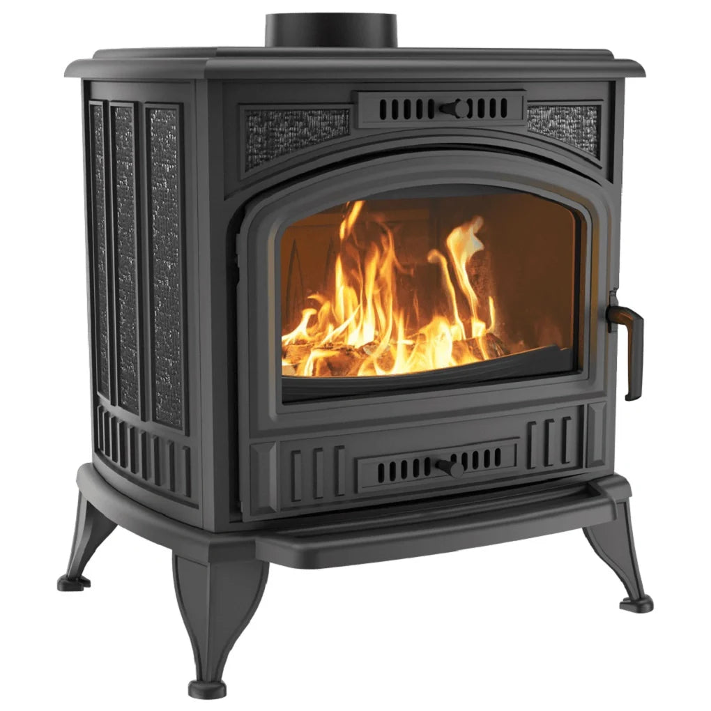 soba cu plita - Cum să îți transformi livingul cu sobe pe lemne prin design minimalist