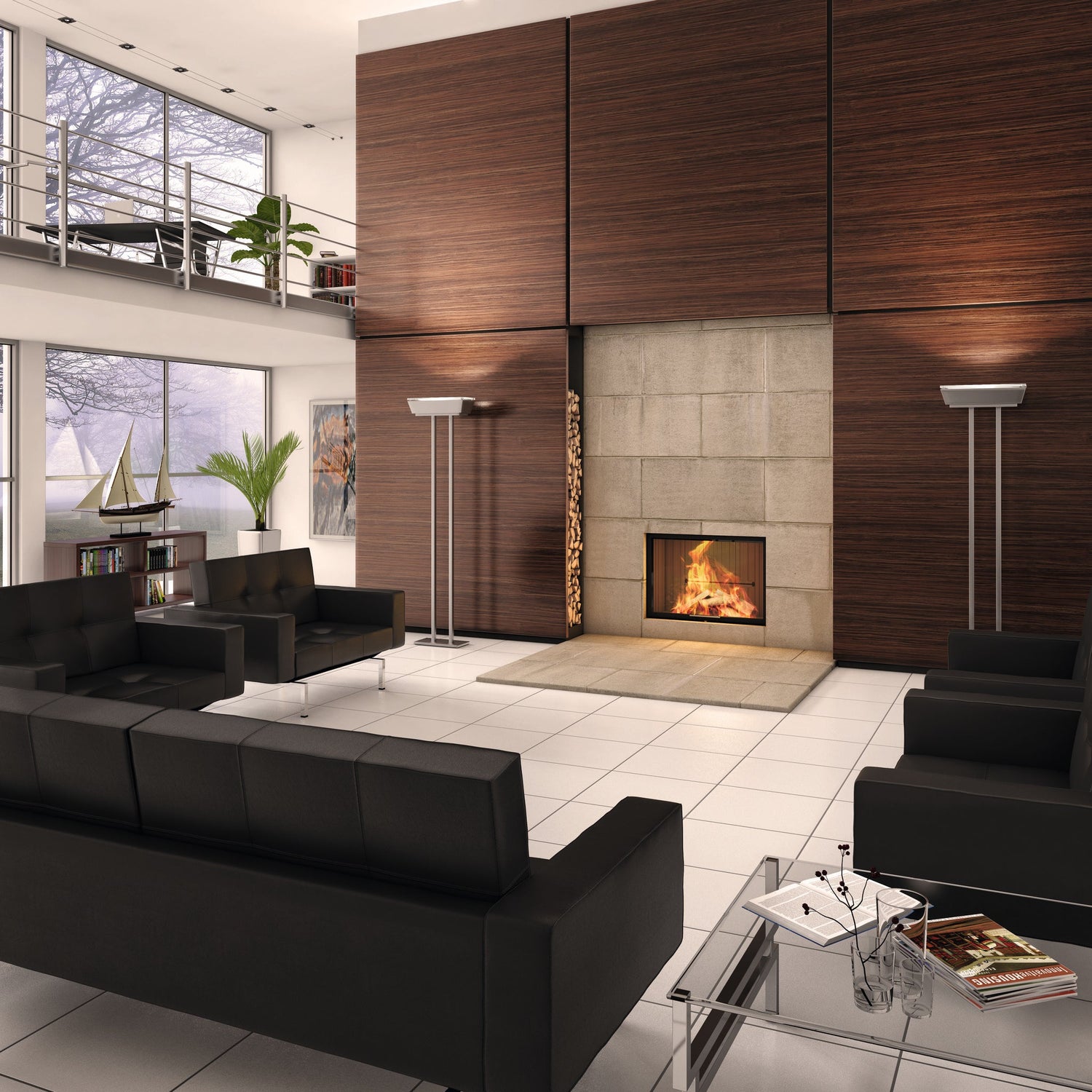 semineu modern - Idei de Focare pentru Șeminee Moderne care Transformă Livingul în 2026