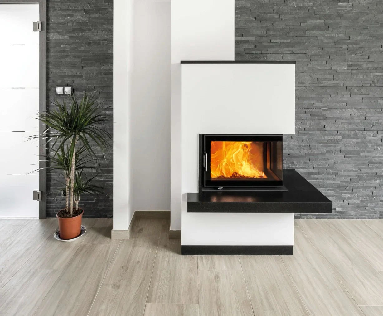 semineu pe colt - Cum să stratifici decorul șemineului de colț ca un designer în 2026