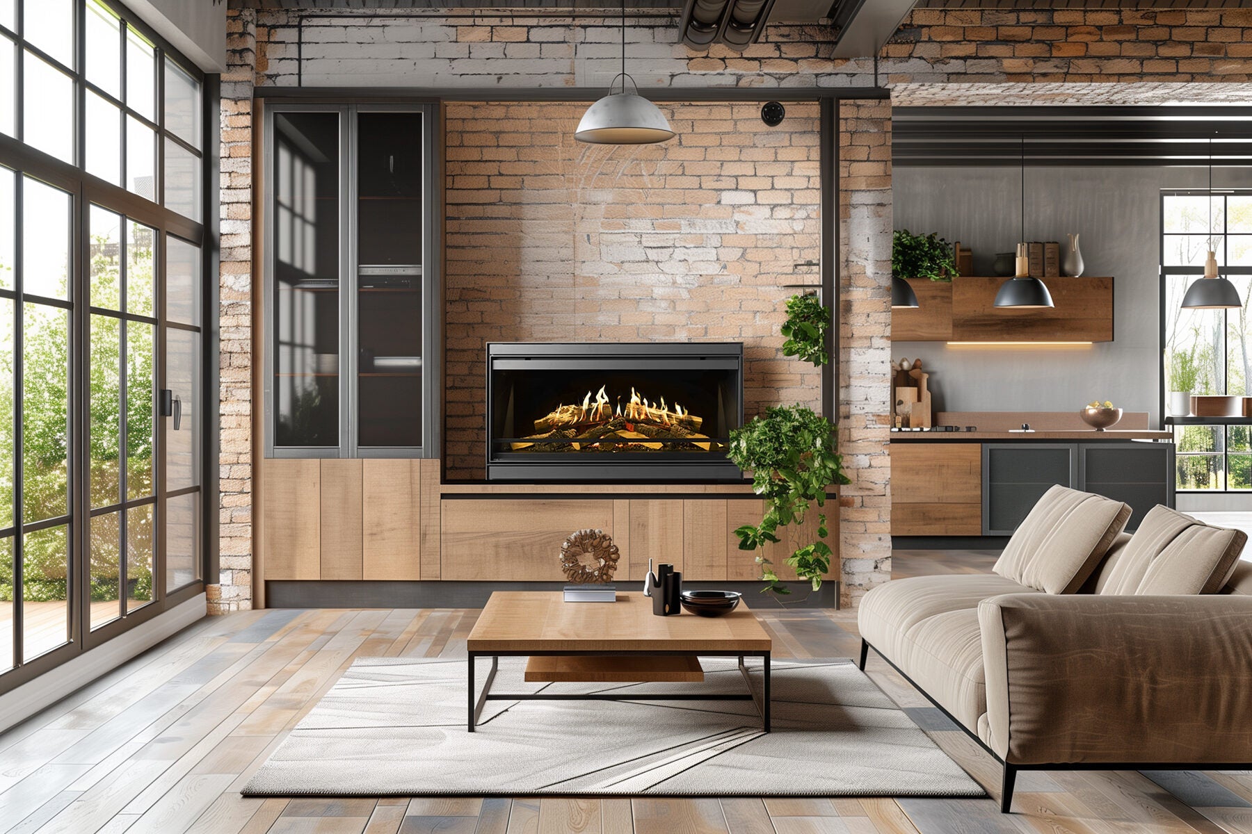 focar semineu electric - Merită Mobilierul Custom pentru Șemineu Electric în 2026? Ghid de Stil