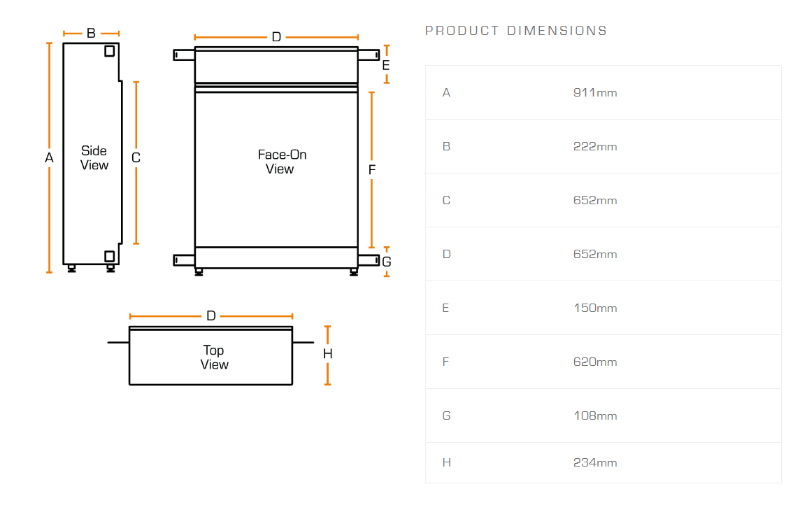 Focar șemineu electric New Forest 650SQ