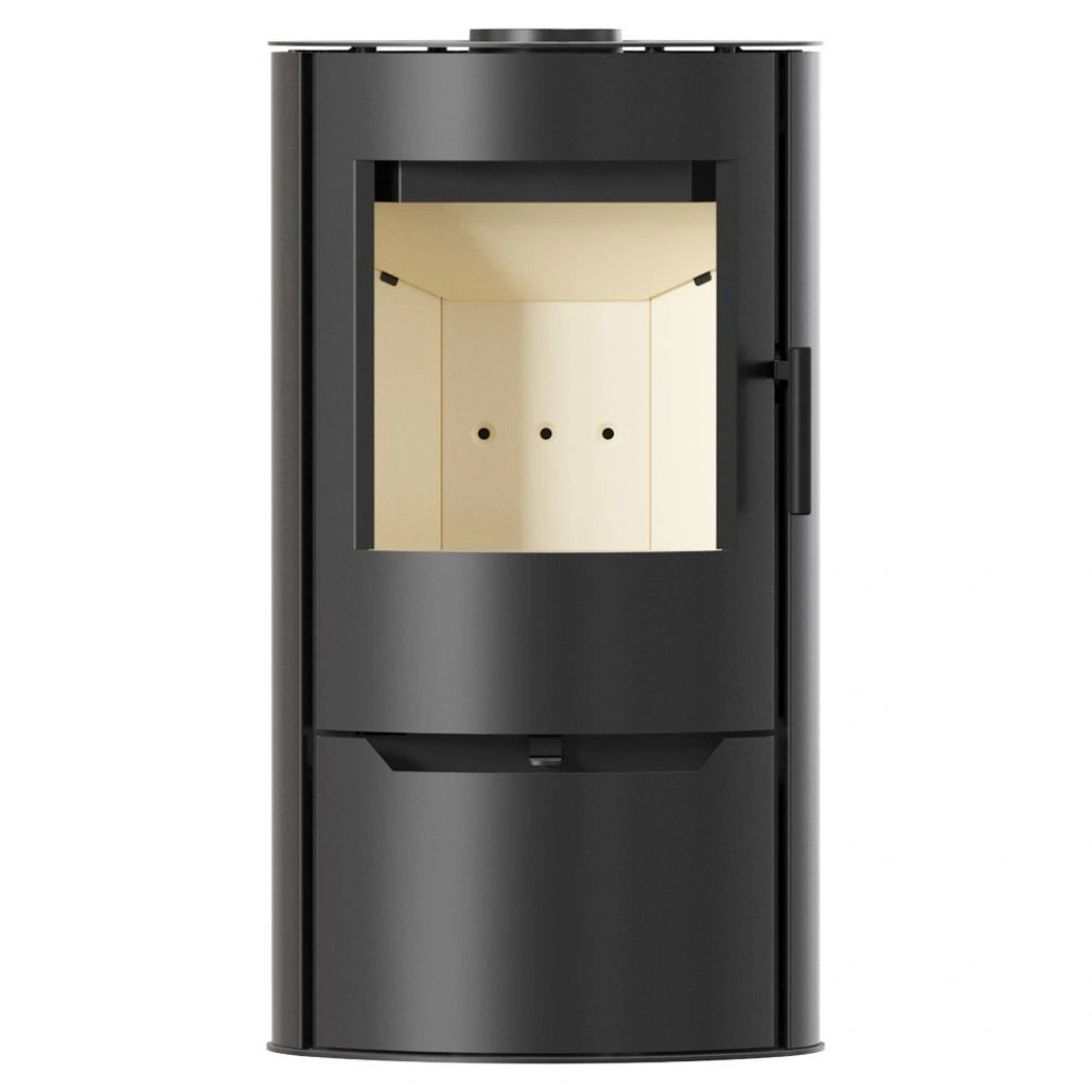 Sobă Oțel Torven ILDNORD 7kW 104kg | RANDAMENT 81% | STICLĂ PANORAMICĂ | A