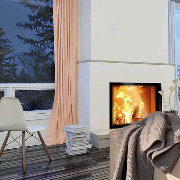 Șemineu pe lemne Lina 10051h/k kristall