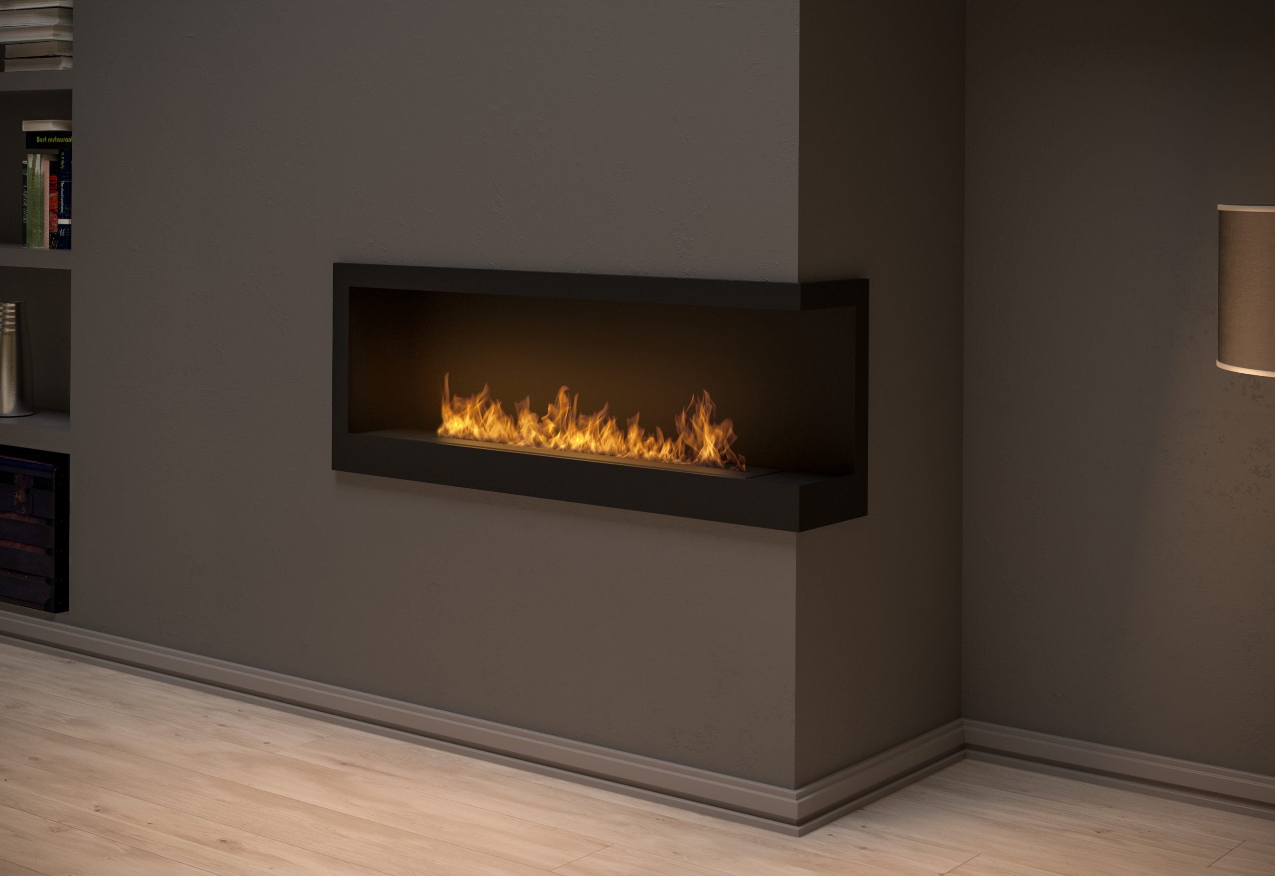 Șemineu cu bioetanol Simplefire Corner 1200
