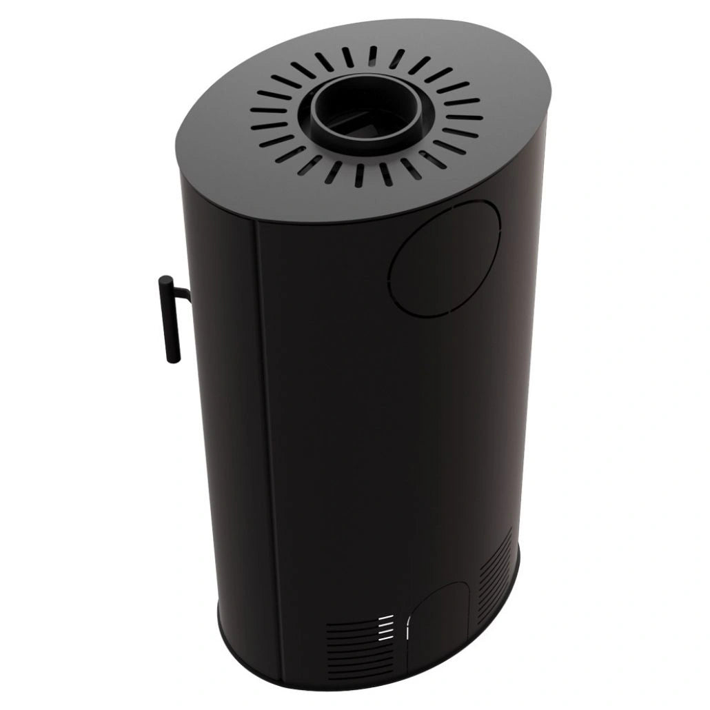 Sobă Oțel Torven ILDNORD 7kW 104kg | RANDAMENT 81% | STICLĂ PANORAMICĂ | A