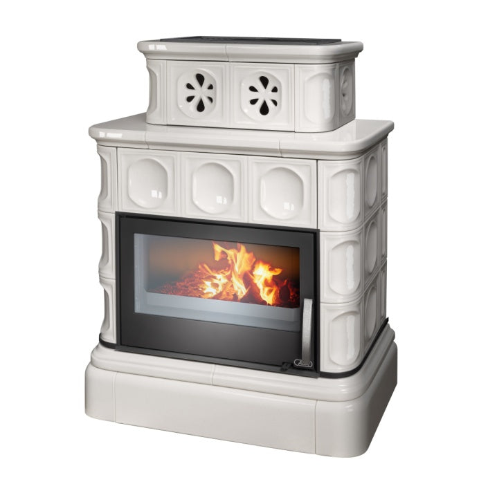 ABX Karelie – Sobă Teracotă cu Bază Placată 5-12kW | 100-240 m³