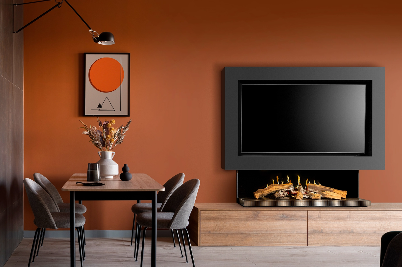 Semineu electric Kalfire E-55