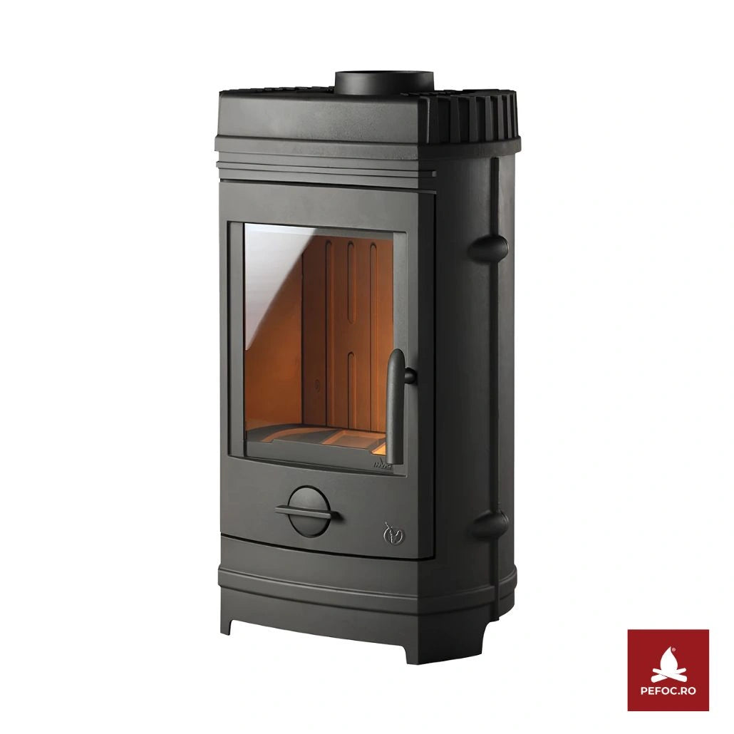 Sobă Fontă Remilly 7-10.5kW 66kg | Randament 78% | Ardere 8h | A
