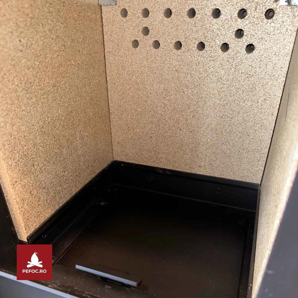 Sobă Luma 5-6kW Eva Calor | RANDAMENT 85.5% | TRIPLĂ COMBUSTIE | A+