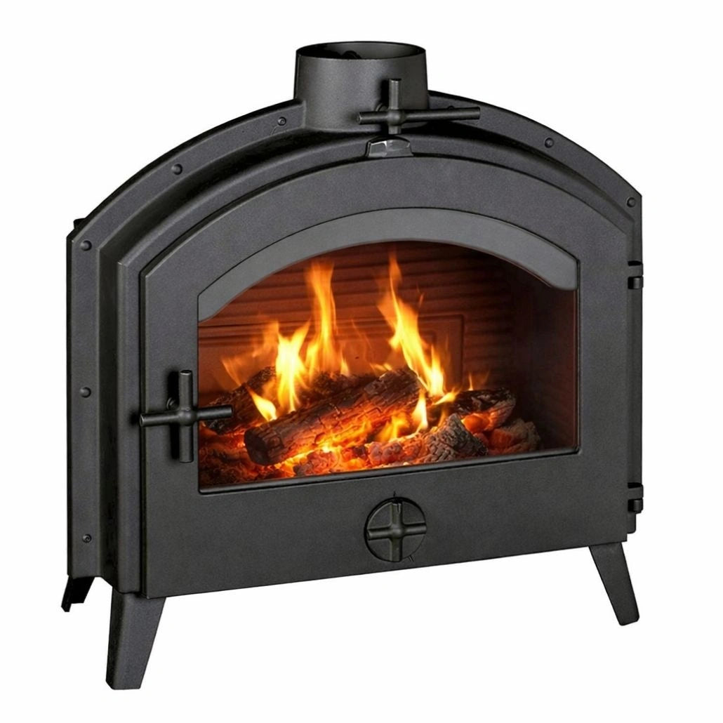 Sobă Fontă Stimo INVICTA 7-10.5kW 63kg | Randament 79% | Ardere 8h | A