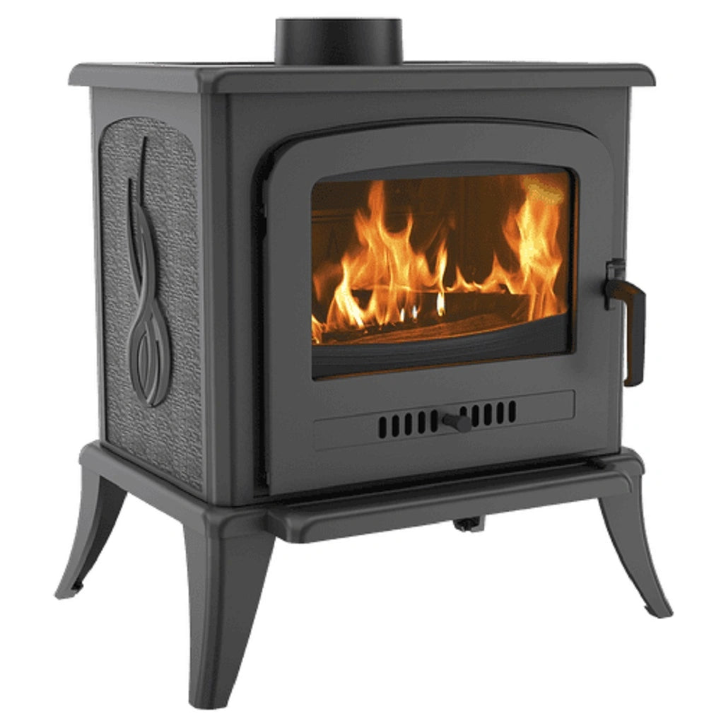 Sobă K7 KRATKI 5-8kW Fontă 8mm | Randament 70% | Mâner Rece | A