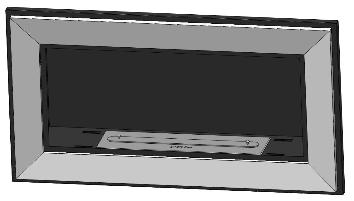 Șemineu cu bioetanol Simplefire Frame 900