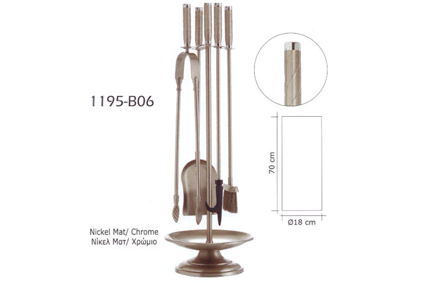 Set accesorii semineu B06-1195