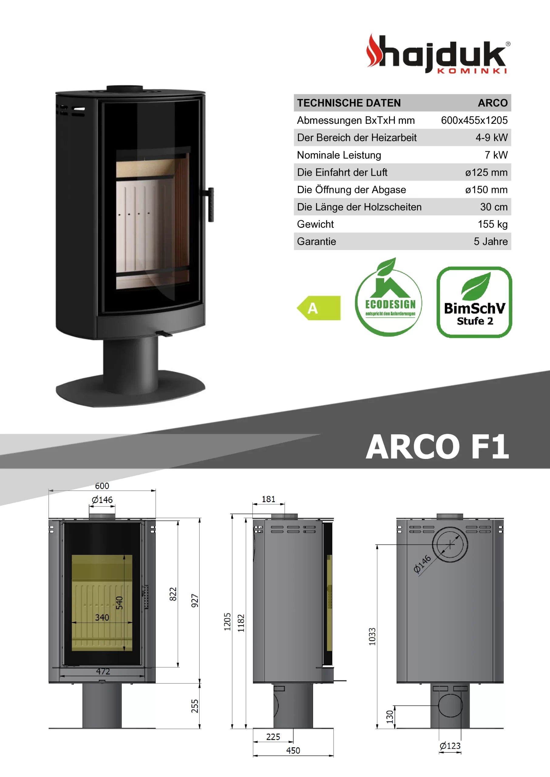 Soba Arco F1
