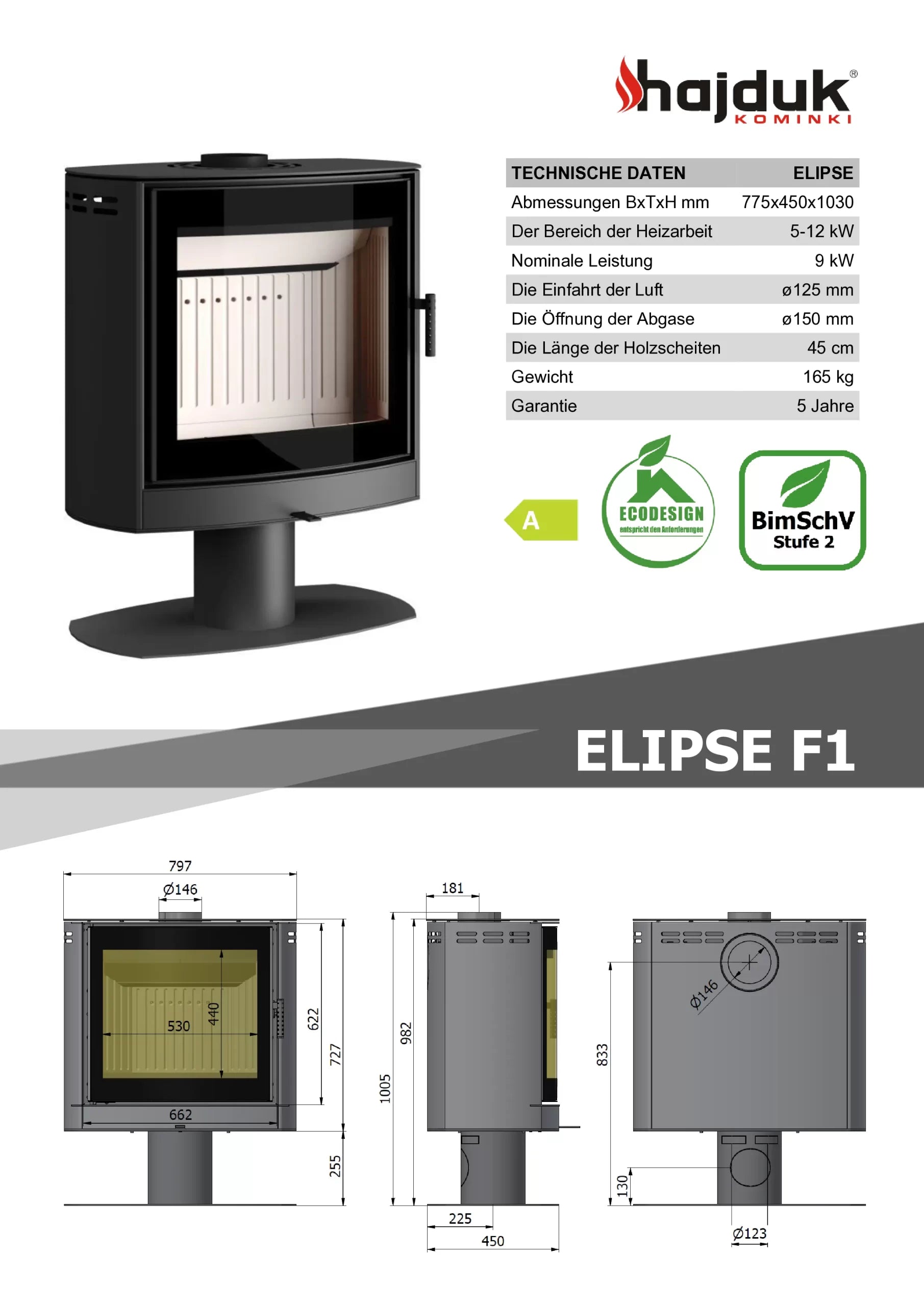 Soba Elipse F1