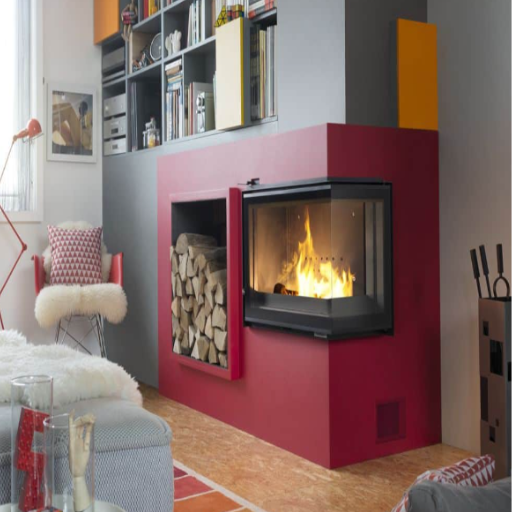 Semineu Pe Lemne Fonta 700 PLUS ECO Admisie Aer 9 KW