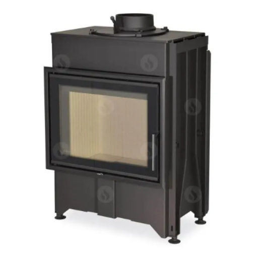 Focar semineu lemne, 10.1 kW, otel si fonta D2M01