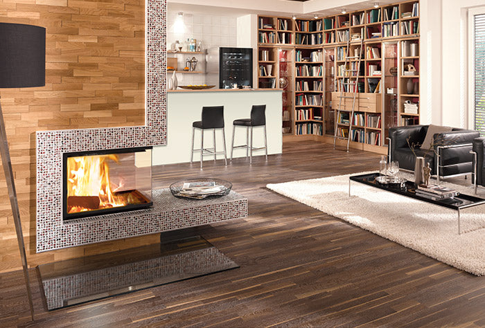 Șemineu pe lemne Ekko U 55(67)51h