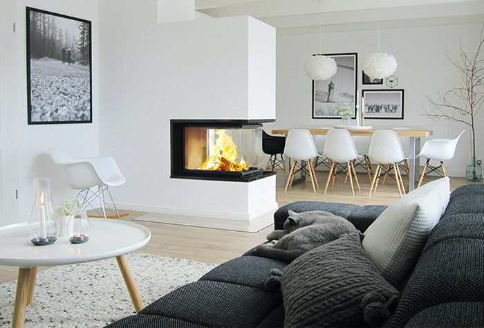 Șemineu pe lemne Ekko U 55(67)51h