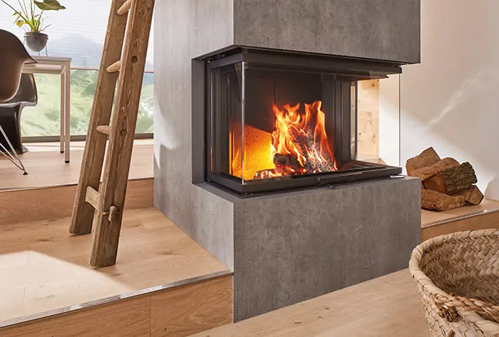 Șemineu pe lemne Ekko 84(34)51h