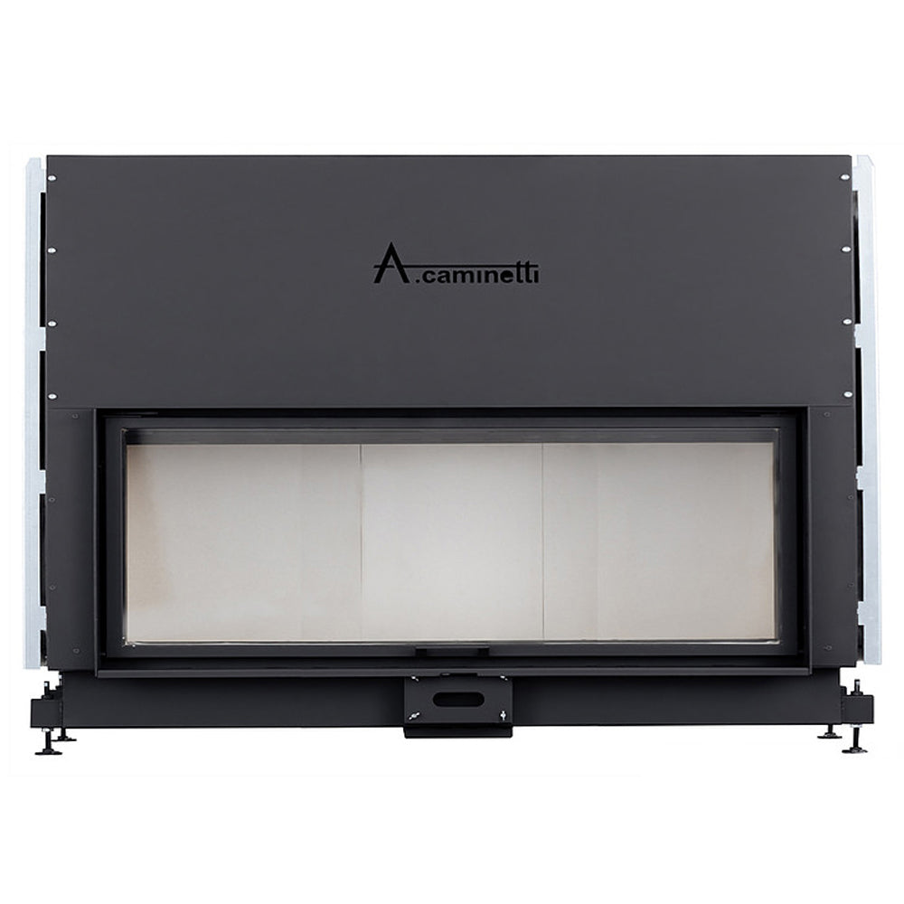 A-caminetti FLAT 180X50 - Focar Șemineu cu ușă verticală