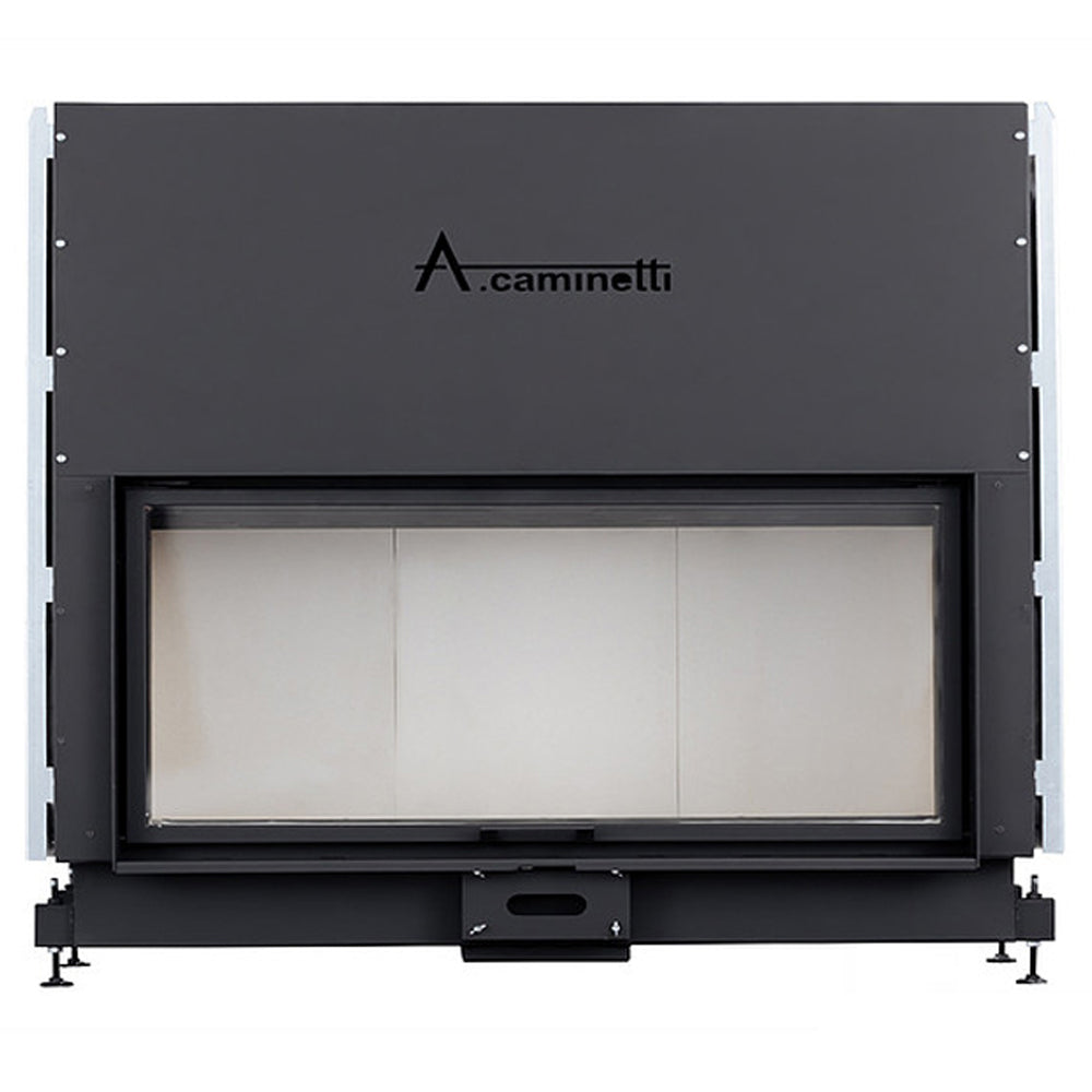 A-caminetti FLAT 150X50 - Focar Șemineu cu ușă verticală