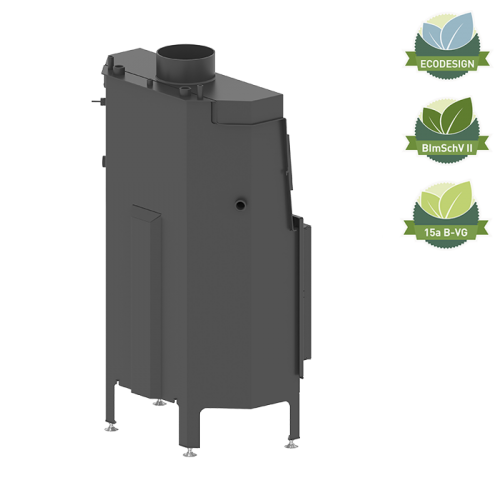 Termoșemineu ALBERO Aquasystem ALAQS68x43.S-D 16 kW