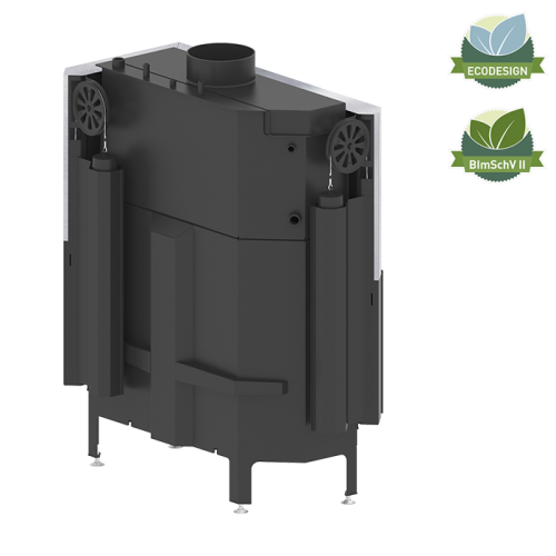 Termoșemineu ALBERO Aquasystem ALAQS90x41.RG-D 21 kW