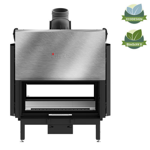 Focar șemineu Hitze DUO ARD90x41.DGS 18 kW