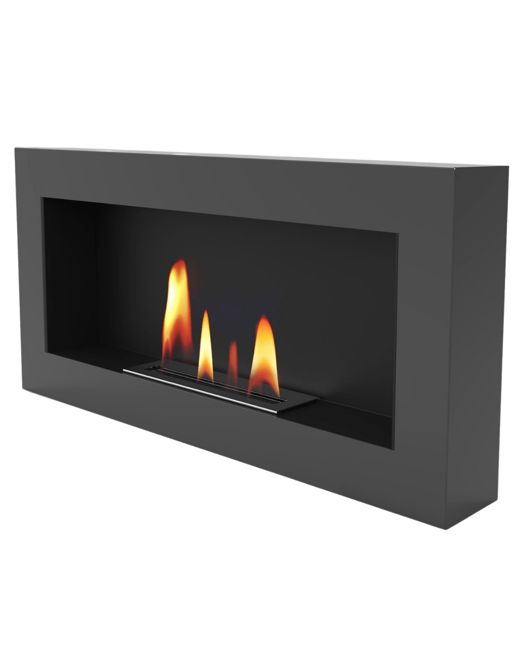 Șemineu bioetanol UNIFLAM 90x40cm BOX Grafit