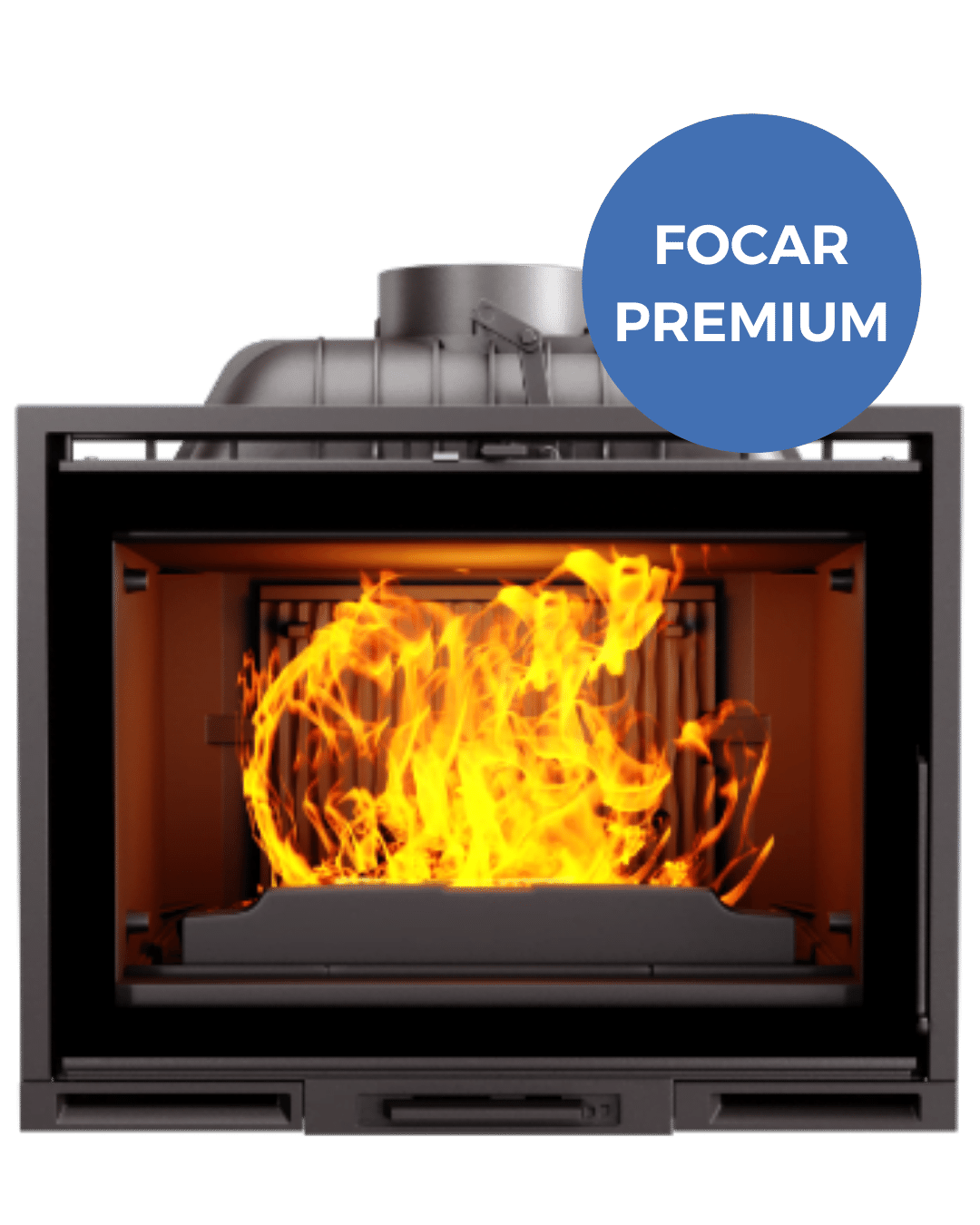 Kawmet F24 Decor Premium - 14 kW Focar șemineu fontă