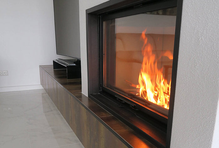 Șemineu pe lemne Lina 8751h