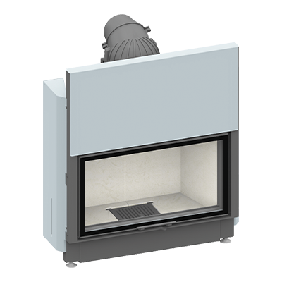 Șemineu pe lemne Lina 8751h