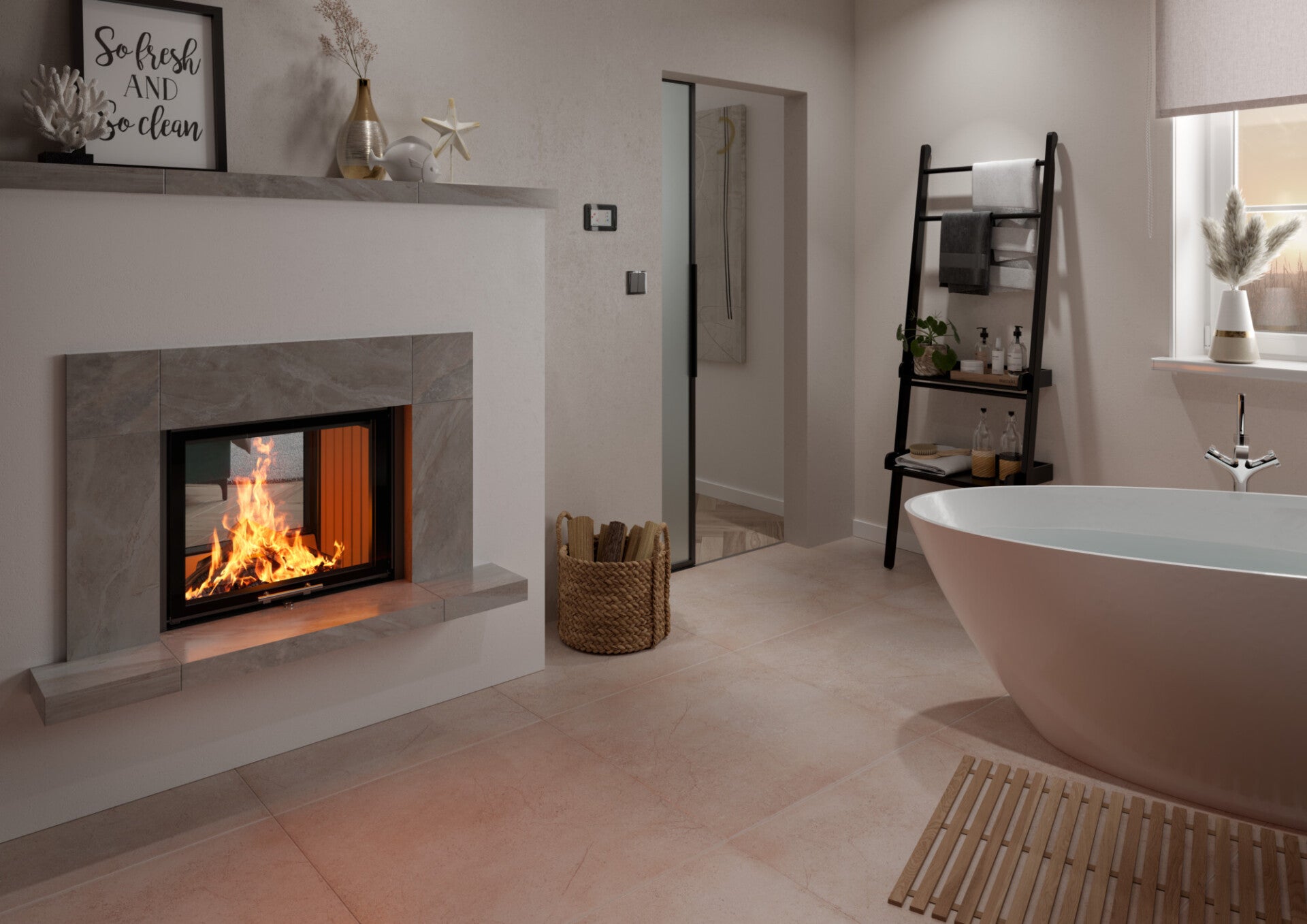 SPARTHERM Focar samota fata dubla Mini S – FDh