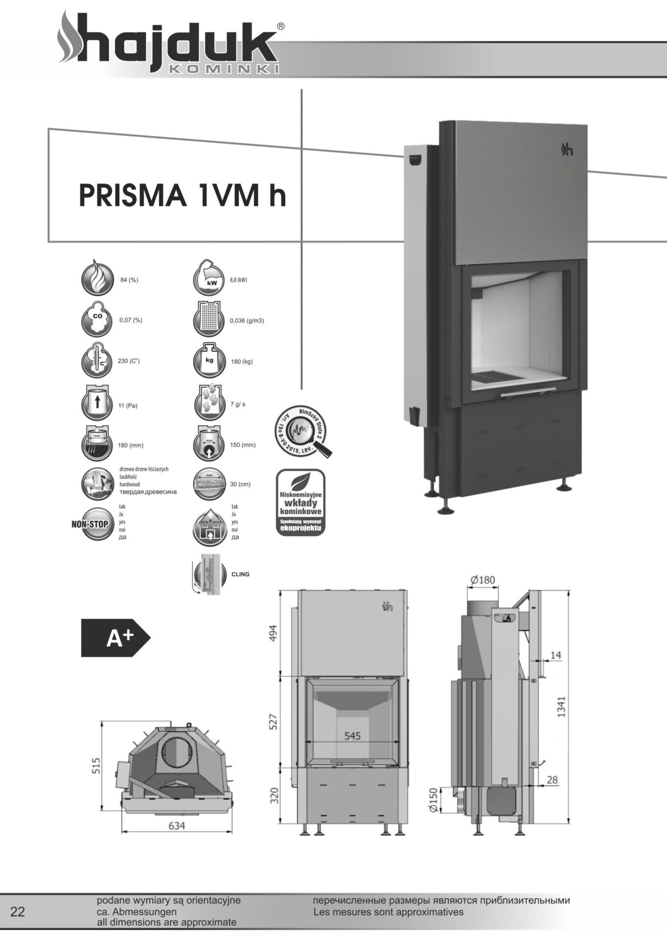 Focar Prisma 1VMh