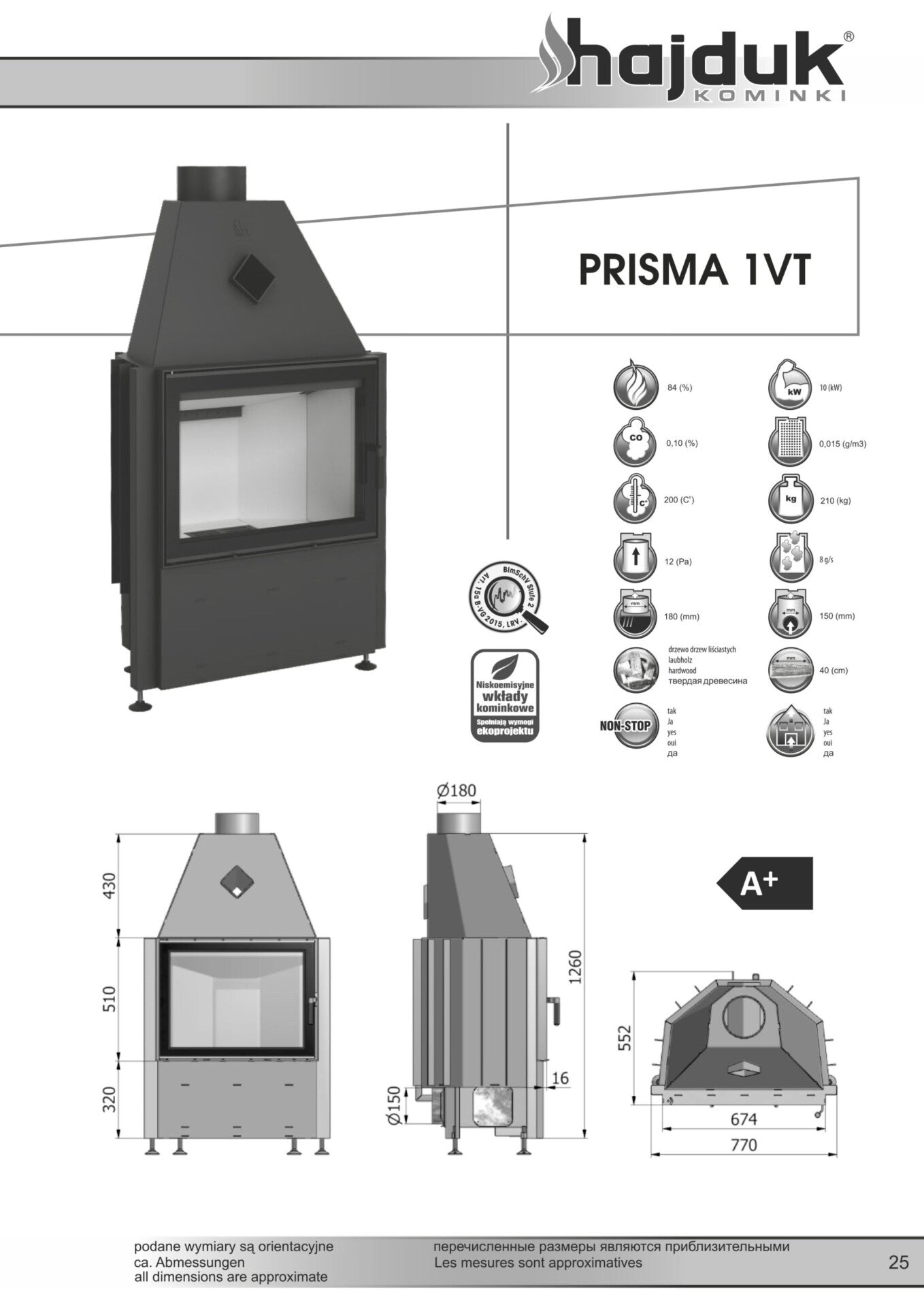 Focar Prisma 1VT