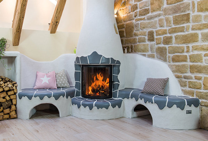 Șemineu pe lemne RONDA 5551s