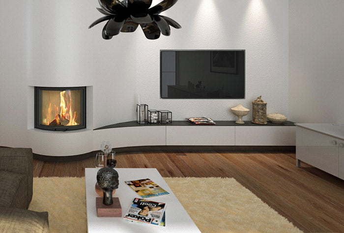 Șemineu pe lemne RONDA 6751s