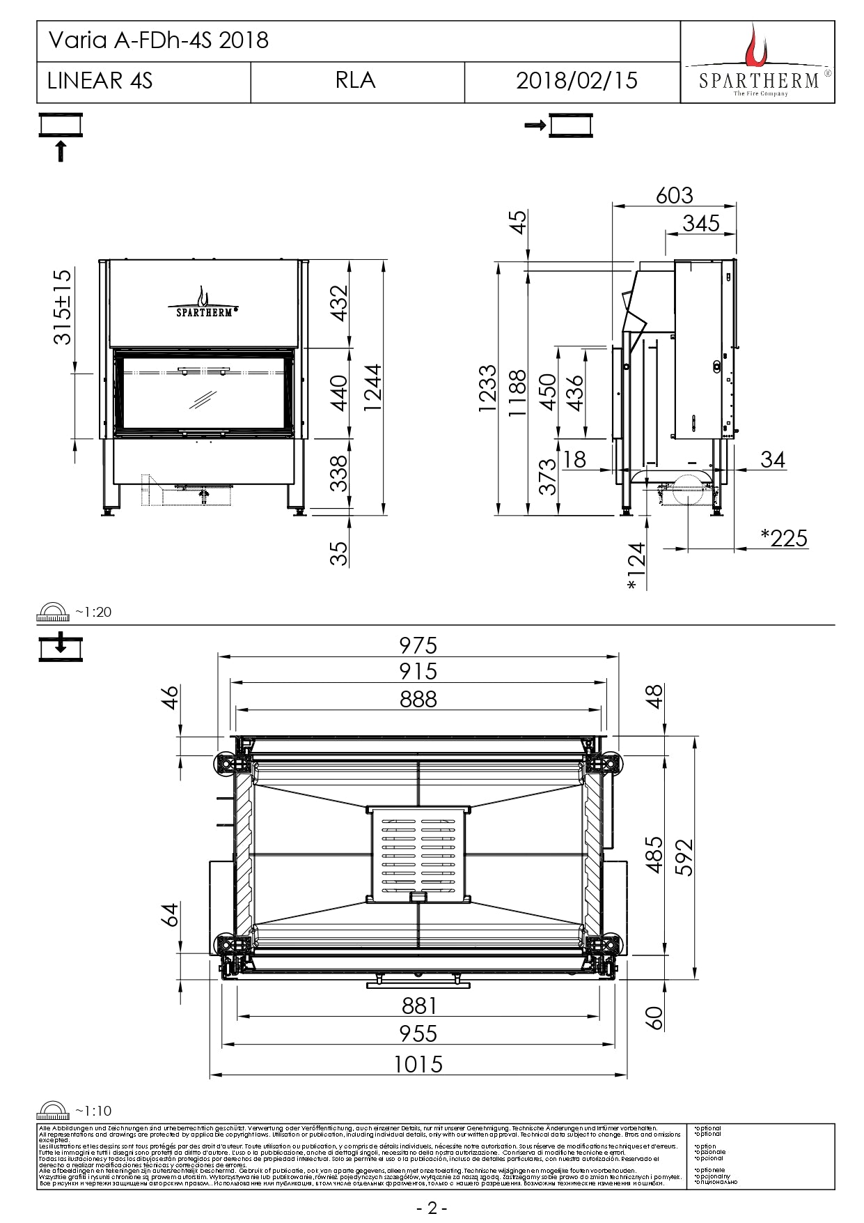 Focar Varia A-FDh Spartherm
