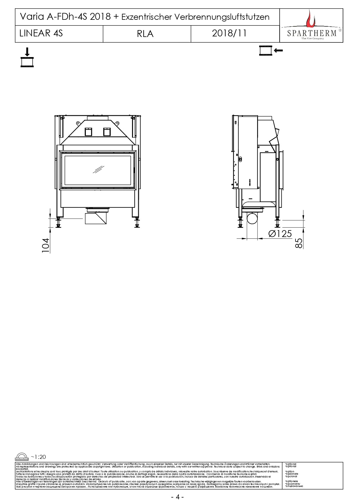 Focar Varia A-FDh Spartherm