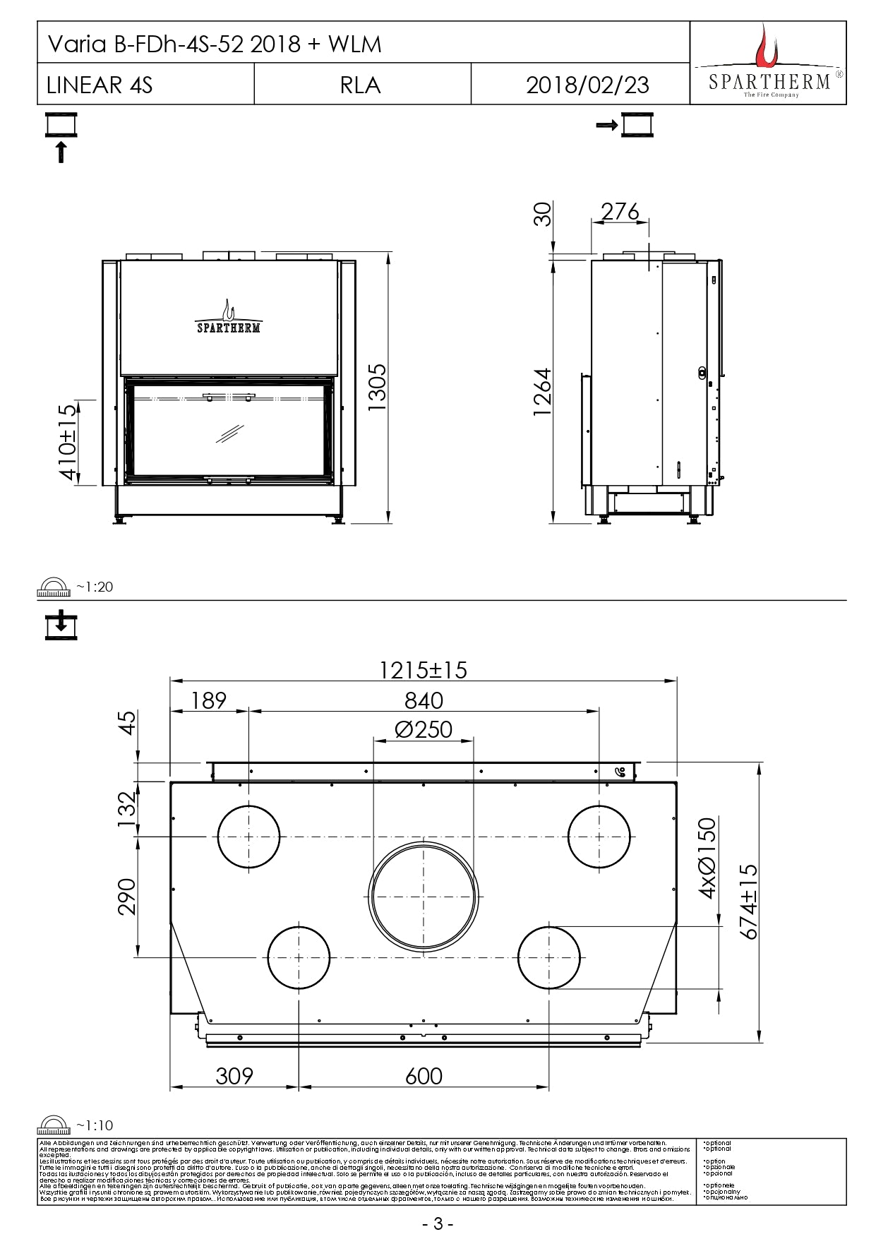 Focar Varia B-FDh Spartherm