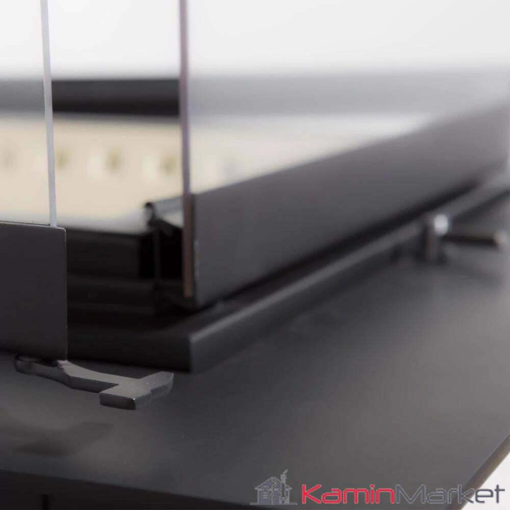 A-caminetti QUATTRO L/R - Focar Șemineu 2 laturi vitrate Stânga/Dreapta