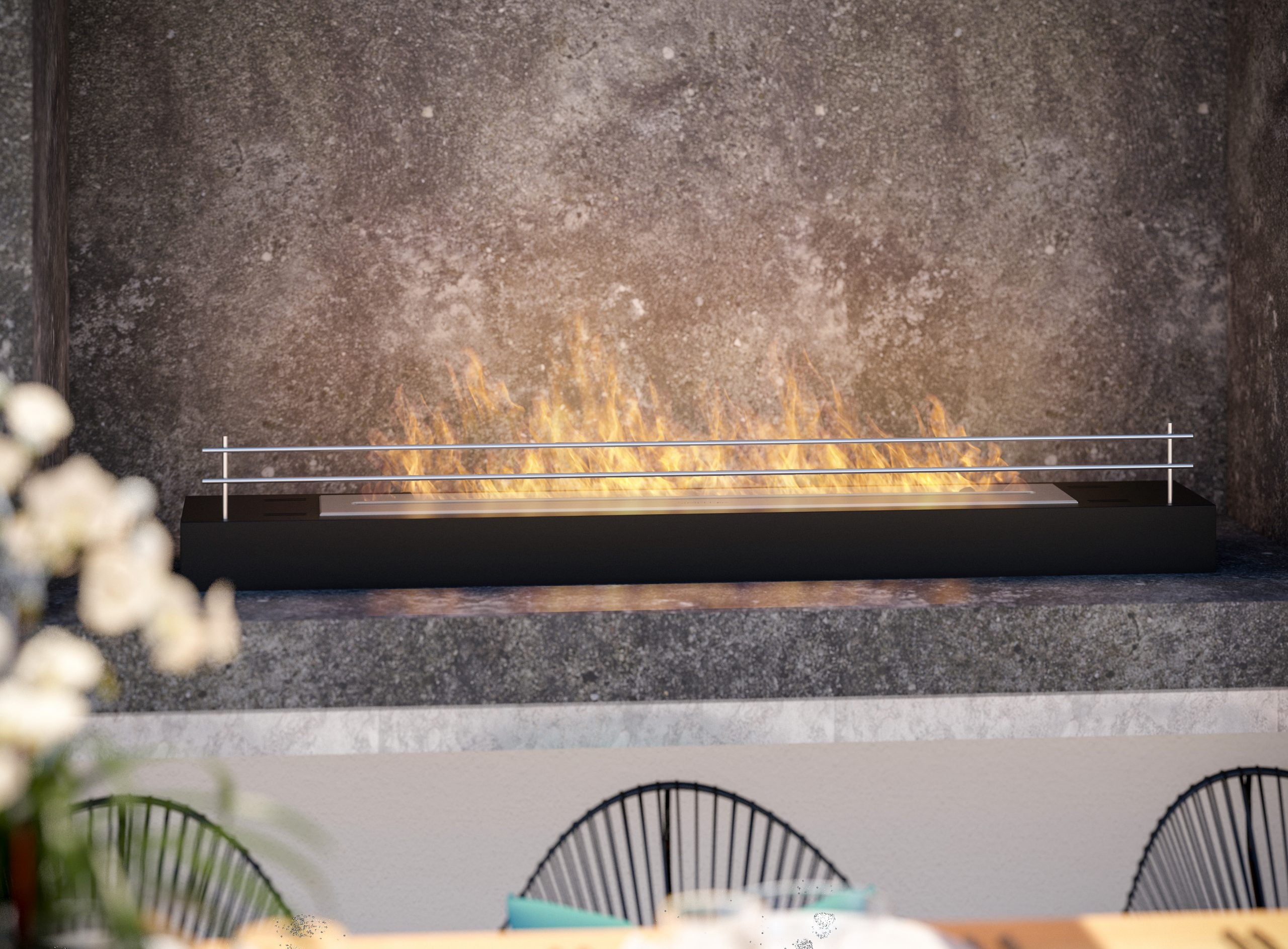Șemineu cu bioetanol Simplefire Firebox 1200