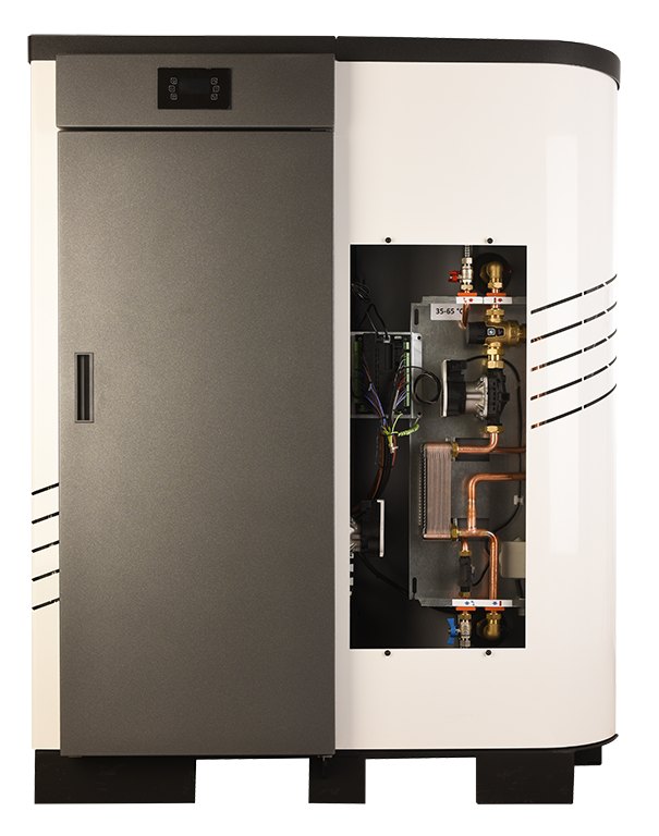 Centrală pe peleți cu boiler CTL Etna Solar 3.0 26 și 35