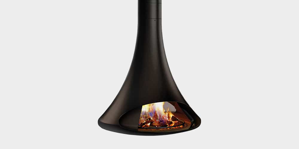 Semineu exclusivist TRAFORART DORIA cu 2 deschideri diametru 91 cm