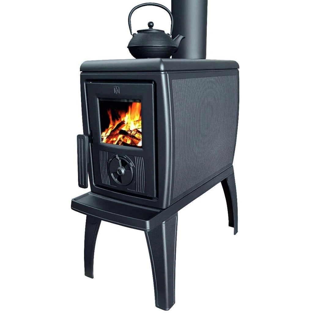 Sobă Fontă TORK 8.9-11kW 77kg | RANDAMENT 81.2% | FOC CONTINUU | A+