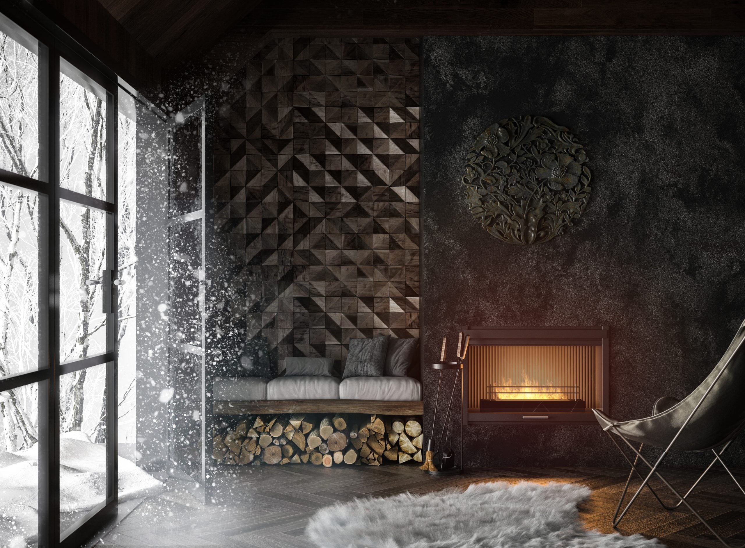Șemineu cu bioetanol Simplefire Firebox 600
