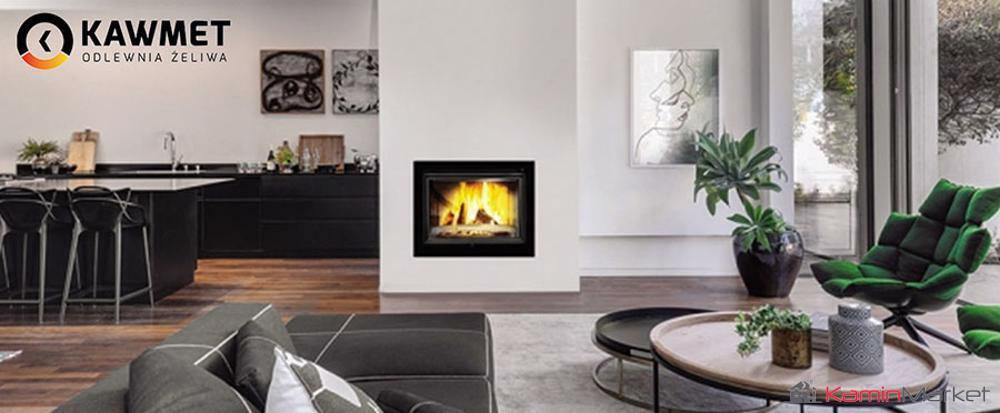 Kawmet W17 EKO - 16 kW Focar șemineu fontă