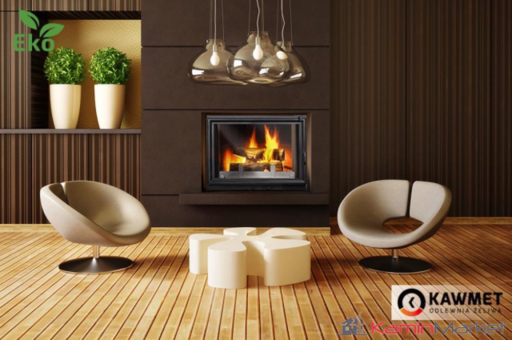 Kawmet W8 - 17,5 kW Focar șemineu fontă