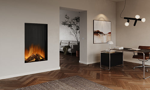 Semineu electric inalt, BritishFires, Knightwood